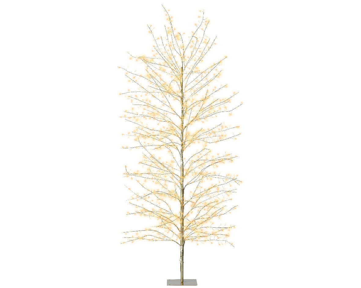 Rami micro LED 80x180 cm gold/white