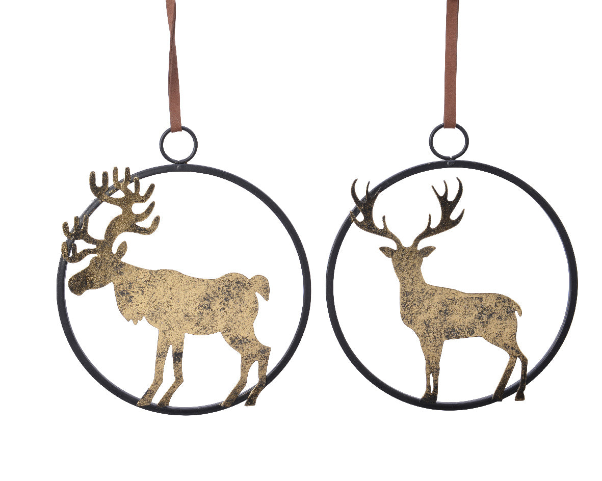 Christmas tree decoration Alce/deer 25x21.5 cm