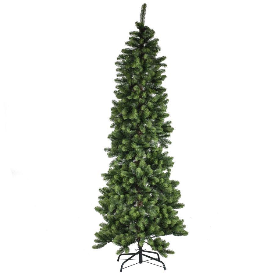 Albero monte amiata slim verde cmø31h180 con 524 rami