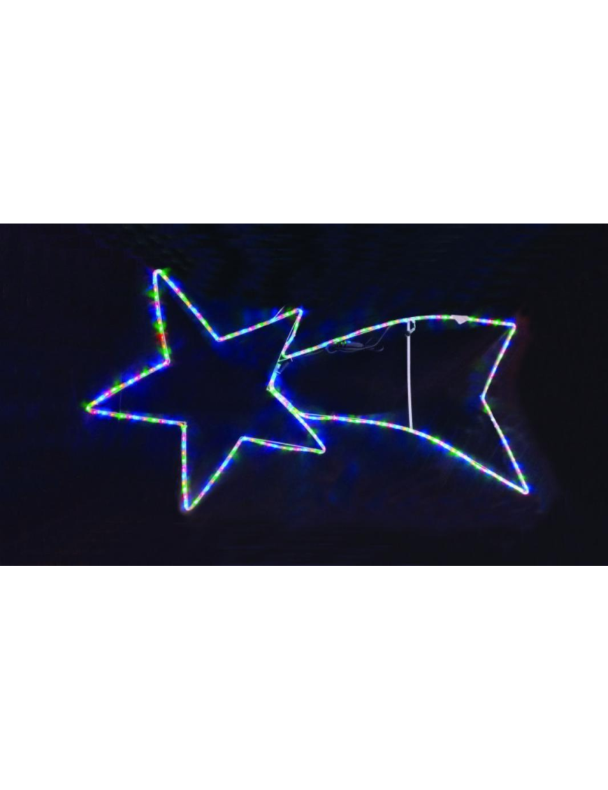 Cometa tubo led 160x78 cm 90 luci